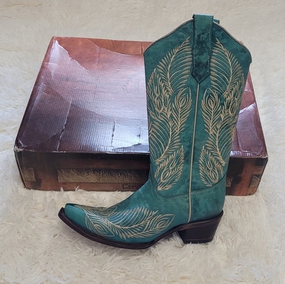 Circle G by Corral Western Boots NWT Size 8.5 - Picture 4 of 11